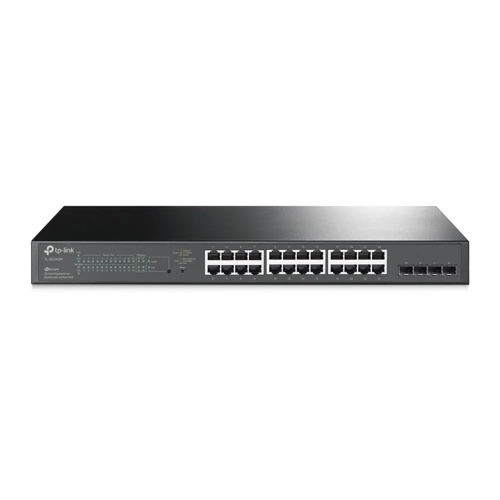 TP-Link, Omada SG2428P, 24-Port Gigabit L2+ Managed Switch