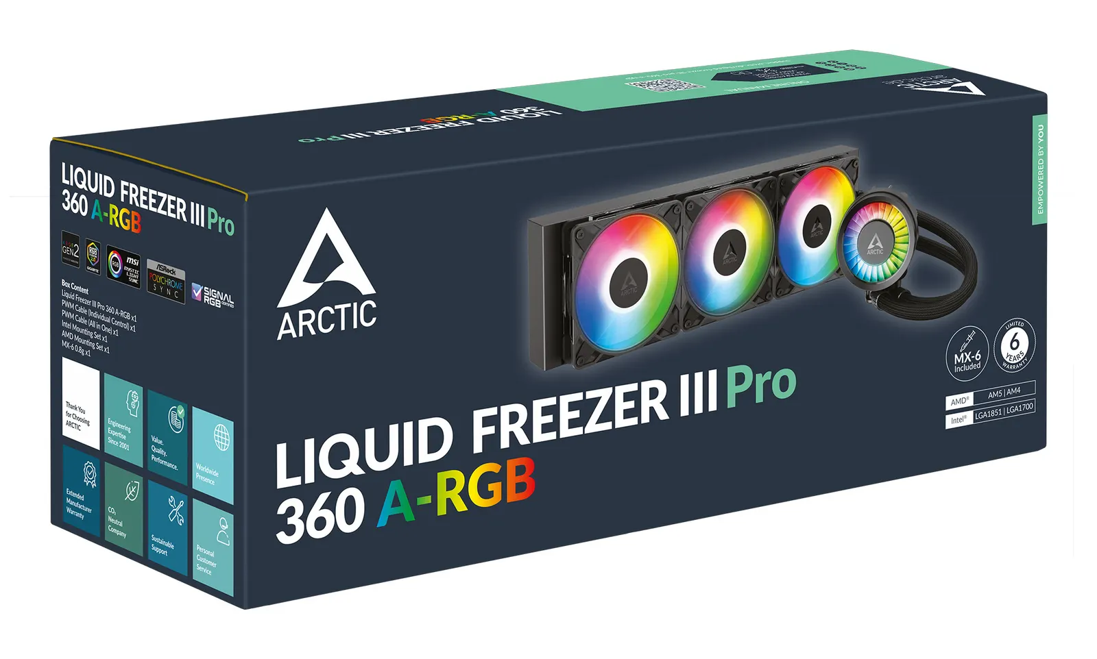 Arctic Liquid Freezer III Pro 360 A-RGB