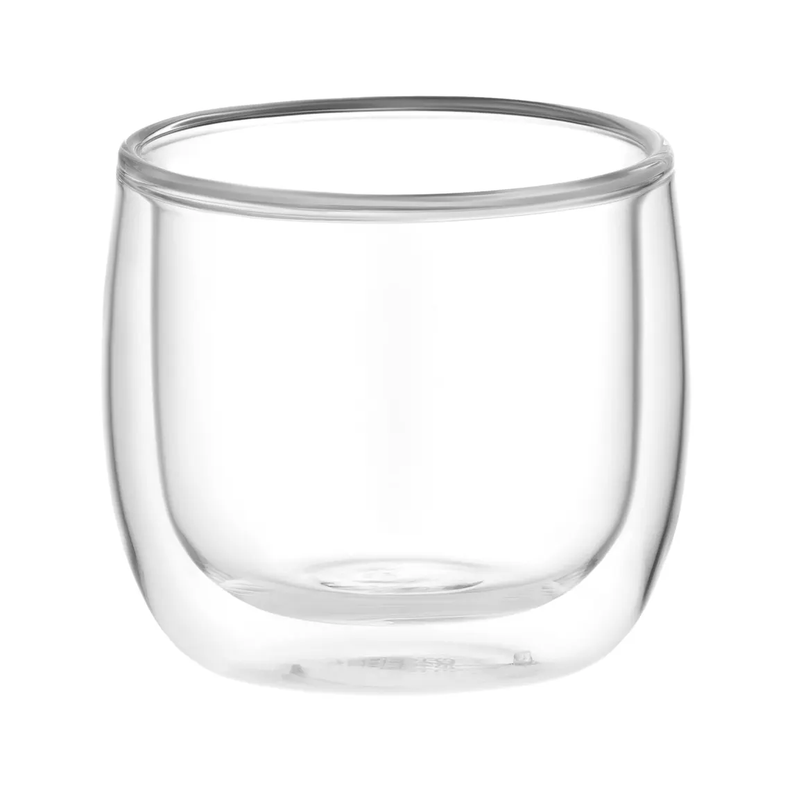 Double wall mug set ARDESTO, 260ml, 2pcs, borosilicate glass, transparent