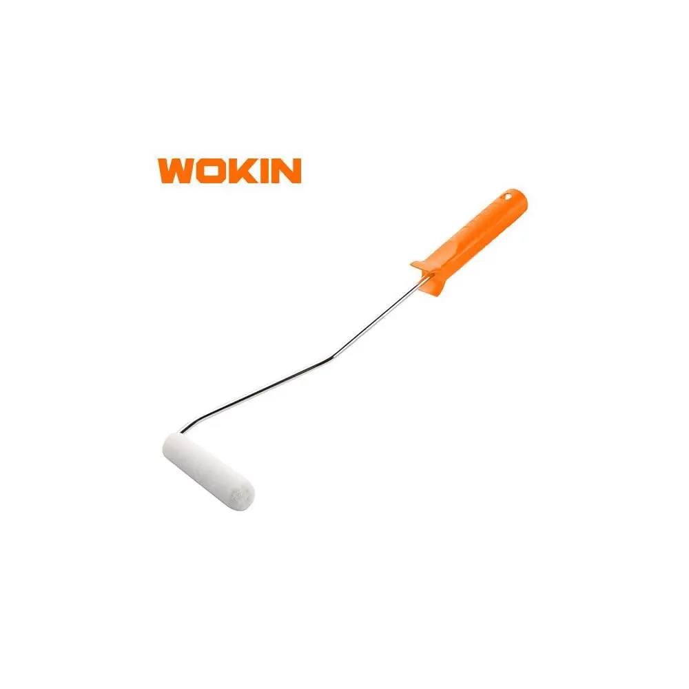 სამღებრო ლილვაკი Wokin 352304, 4", Paint Roller, Orange/White