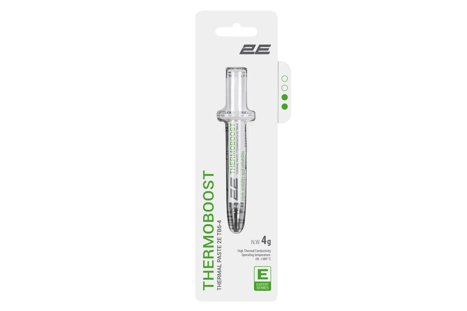 თერმოპასტა 2E Thermal Paste Thermoboost Expert TB6-4 5.6 W/mK 4g