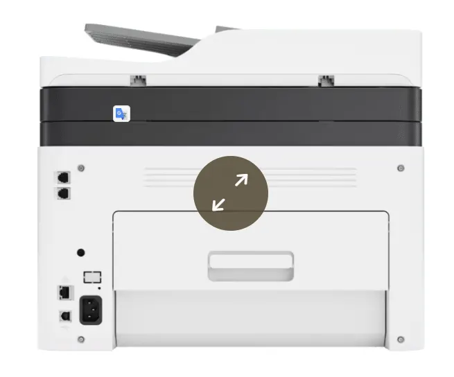 პრინტერი 4ZB97A HP Color Laser MFP 179fnw Print, copy, scan, fax A4, Black up to 18 ppm, color-4 ppm, ADF,Wi-Fi (117A)