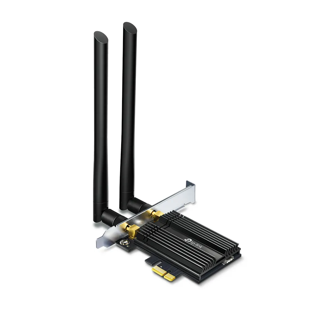Wi-Fi ადაპტერი TP-Link, Archer TX50E, AX3000 Wi-Fi 6 Bluetooth 5.2 PCIe Adapter
