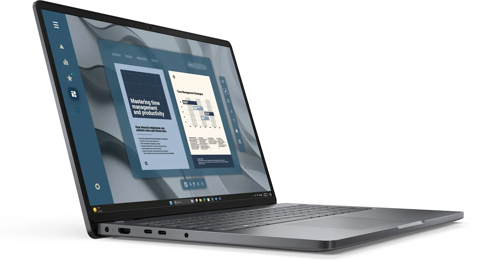 ნოუთბუქი Dell Pro 16|AMD Ryzen 5 PRO 230|16GB|1TB SSD|FgrPr|W11 Pro|FHD IR Cam & Mic|WLAN + BT|16.0" FHD+|Backlit Kb|3 Cell|65W/3Yrw