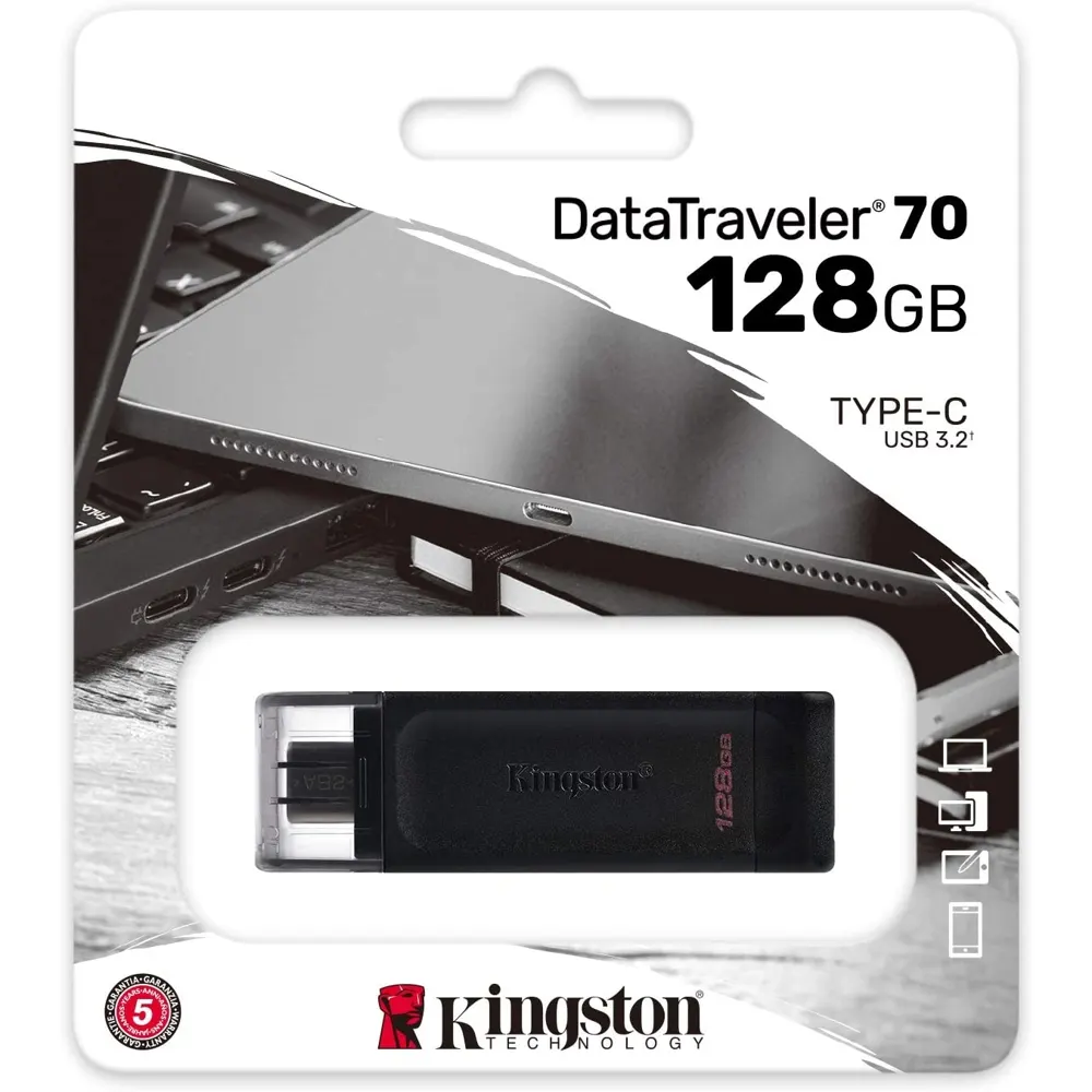 Kingston DT70/128GB 128GB USB-C 3.2 Gen 1 DT70