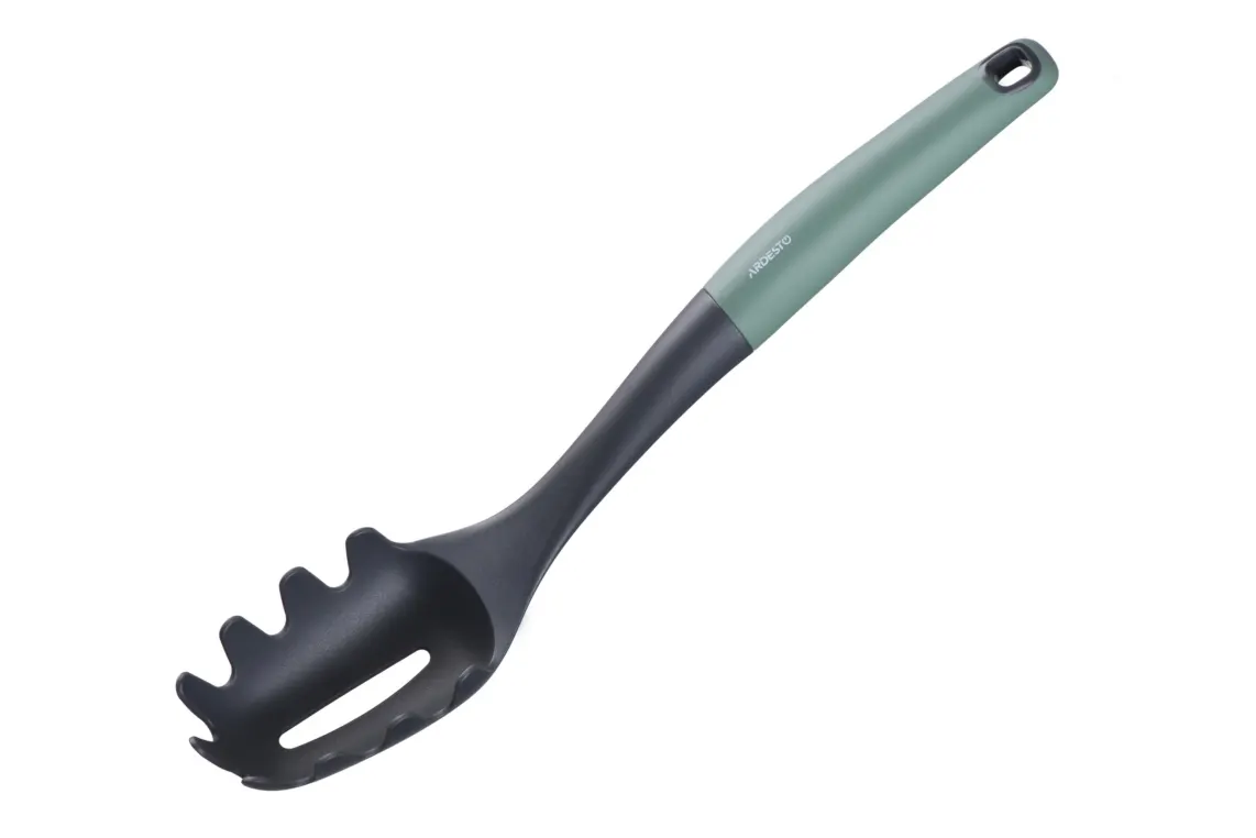 კოვზი ARDESTO Spaghetti spoon Gemini, gray/green, nylon, pp with soft touch
