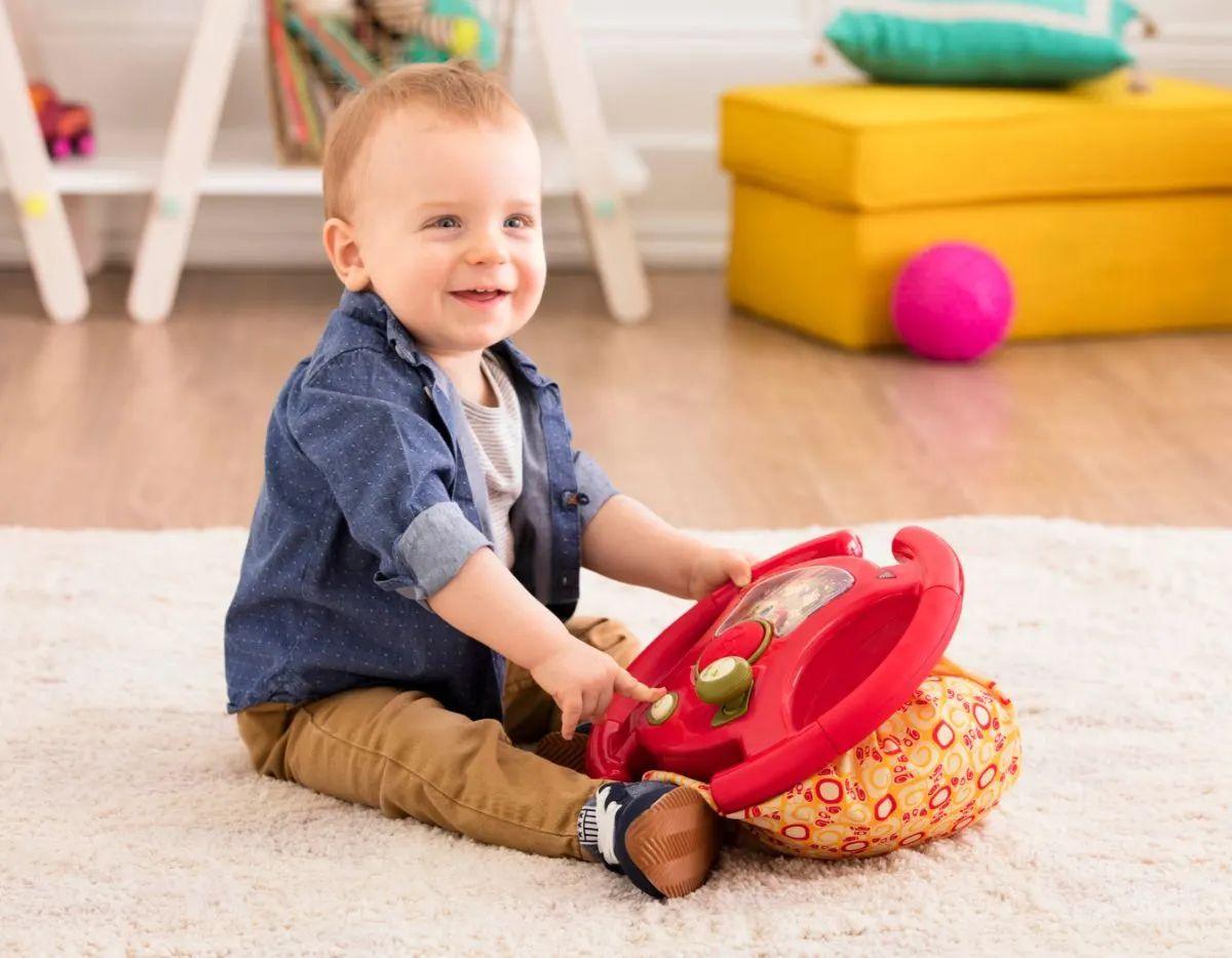 საგანმანათლებლო სათამაშო Btoys YOU TURNS, DRIVING WHEEL