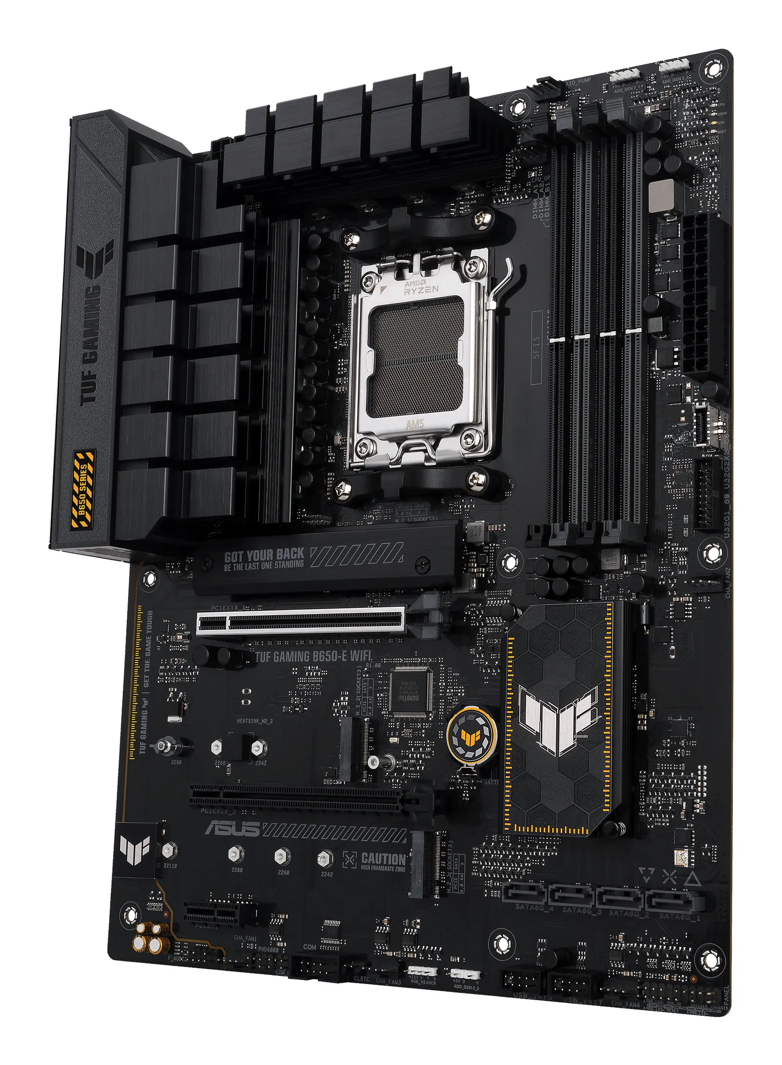 ASUS Motherboard TUF GAMING B650-E WIFI sAM5 B650 4xDDR5 M.2 USB HDMI DP WiFi BT ATX