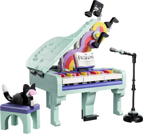 კონსტრუქტორი LEGO Creator Music Decor Piano with Cat 31392