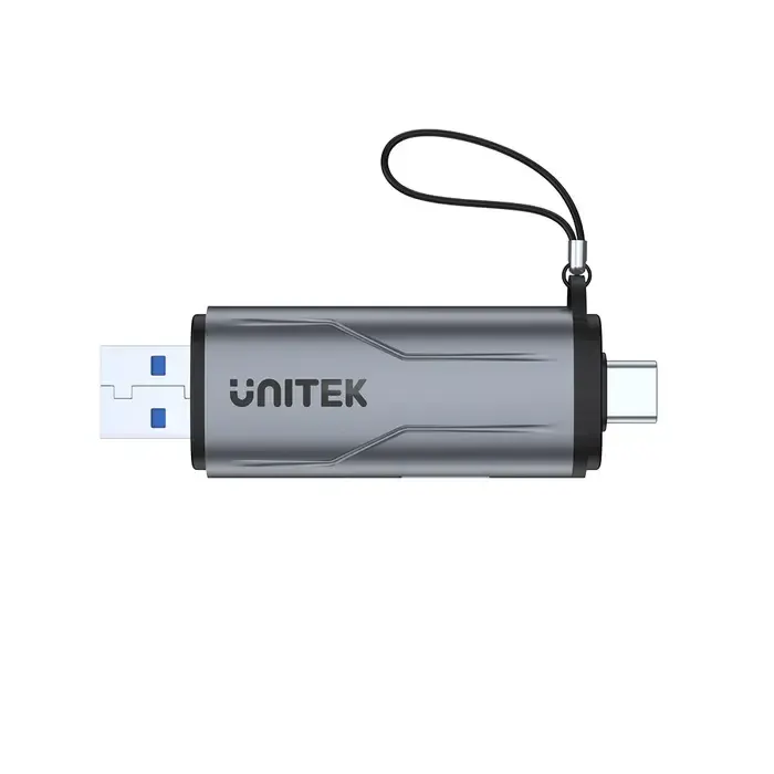 R1010A, UNITEK, Card Reader, USB A/C to Micro SD/SD Card Reader.