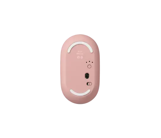 logitech, POP Icon, Keyboard + Mouse (Combo) Rose & Off White
