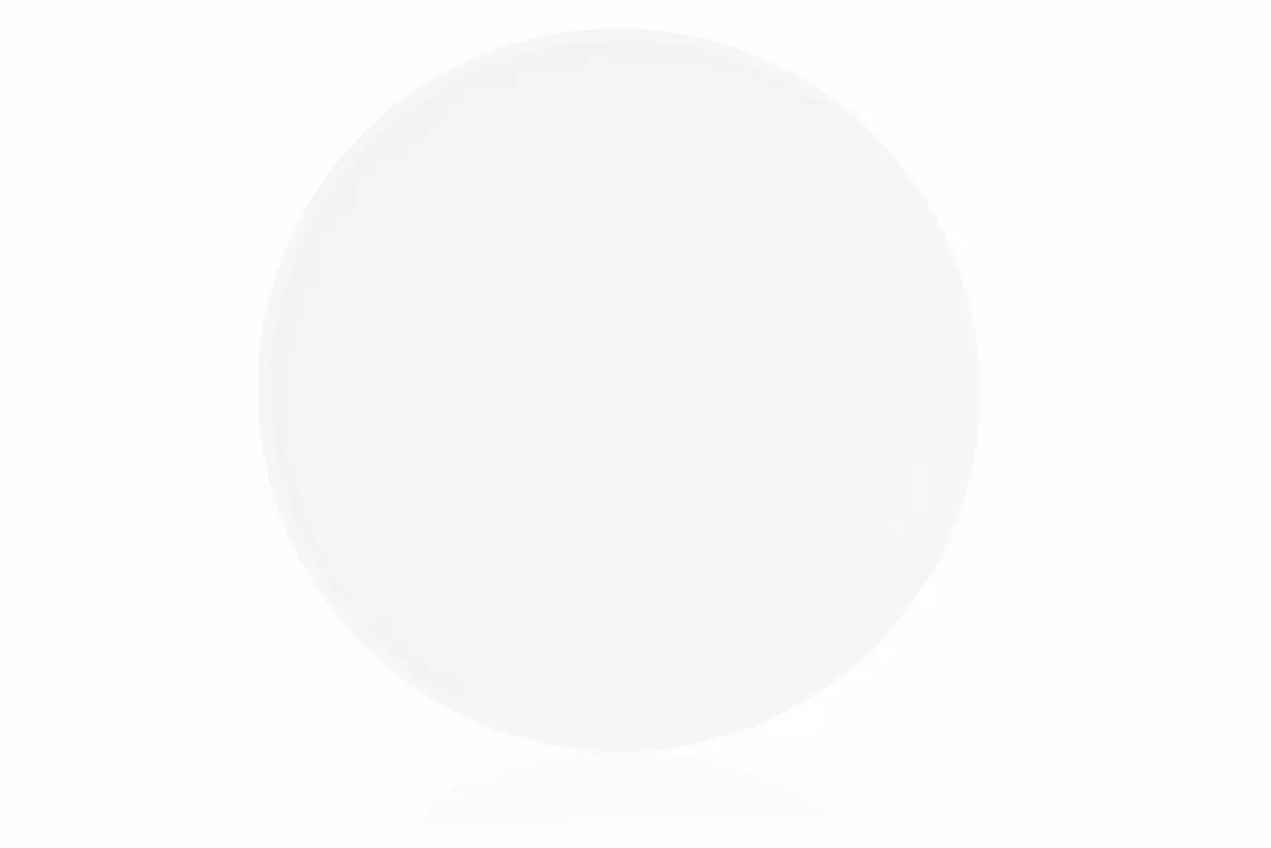 Ardesto Dinner plate Imola, 26cm, porcelain, white