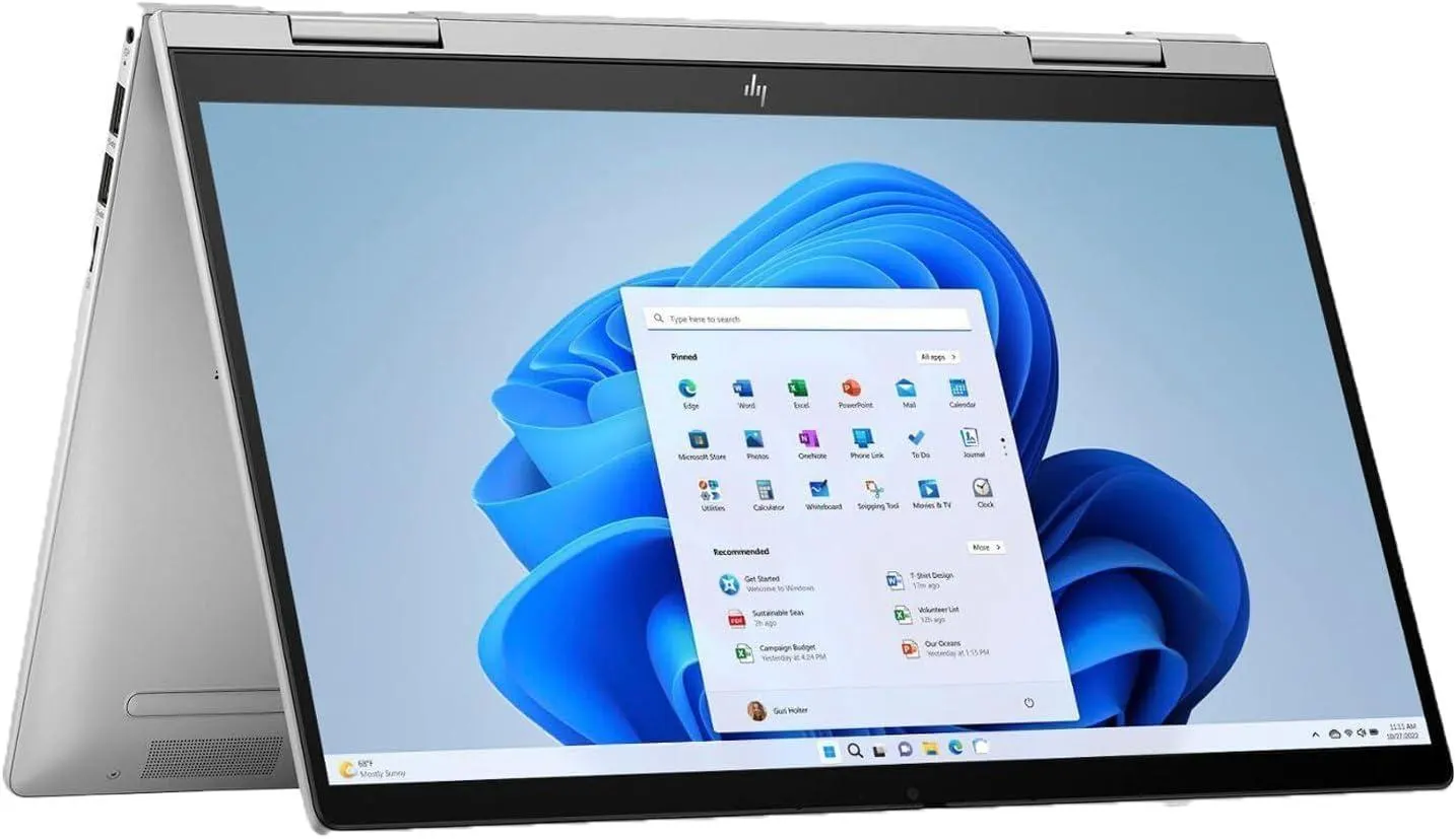 ENVY x360 2-in-1 HP, Notebook, 16" FHD+ IPS Touch/Ultra 7 155U/16GB DDR5-6400/1TB SSD/Backlit KB/Glacier Silver/W11H/1Yw.