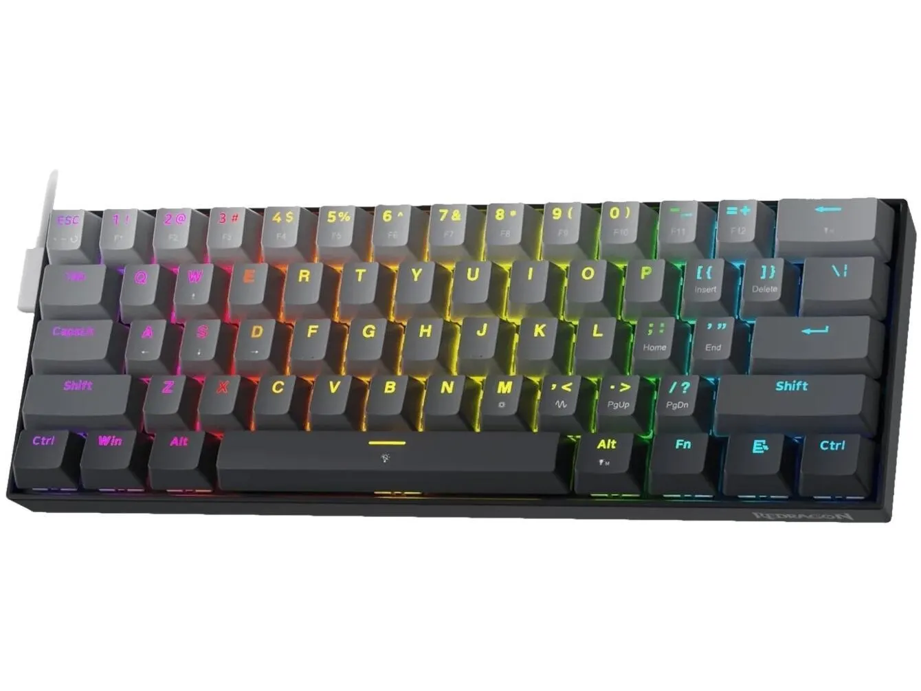 კლავიატურა Redragon, FIZZ K617, Keyboard Black
