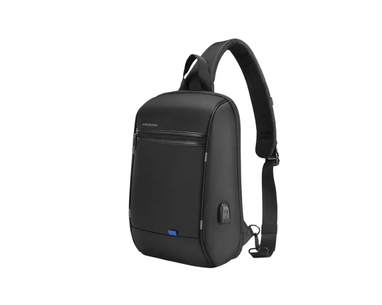 ზურგჩანთა Kingsons Laptop Backpack With USB Charger 15.6" Black - KS3165-G