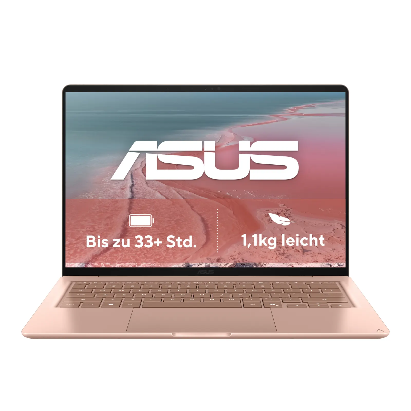 ნოუთბუქი ASUS Zenbook 14 OLED UX3480KA-U1148W, 14.0", R7 AI 345, 16GB, 512GB, Rose Pink