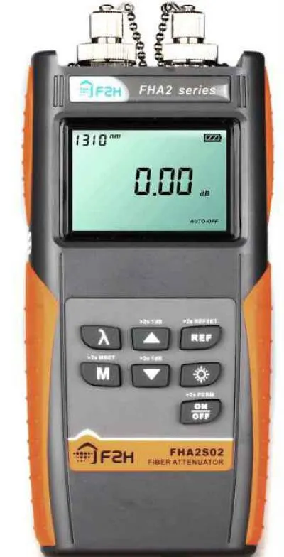 Digital variable optical attenuator,0~60dB, 1310nm/1550nm, Grandway GW-FHA2S02