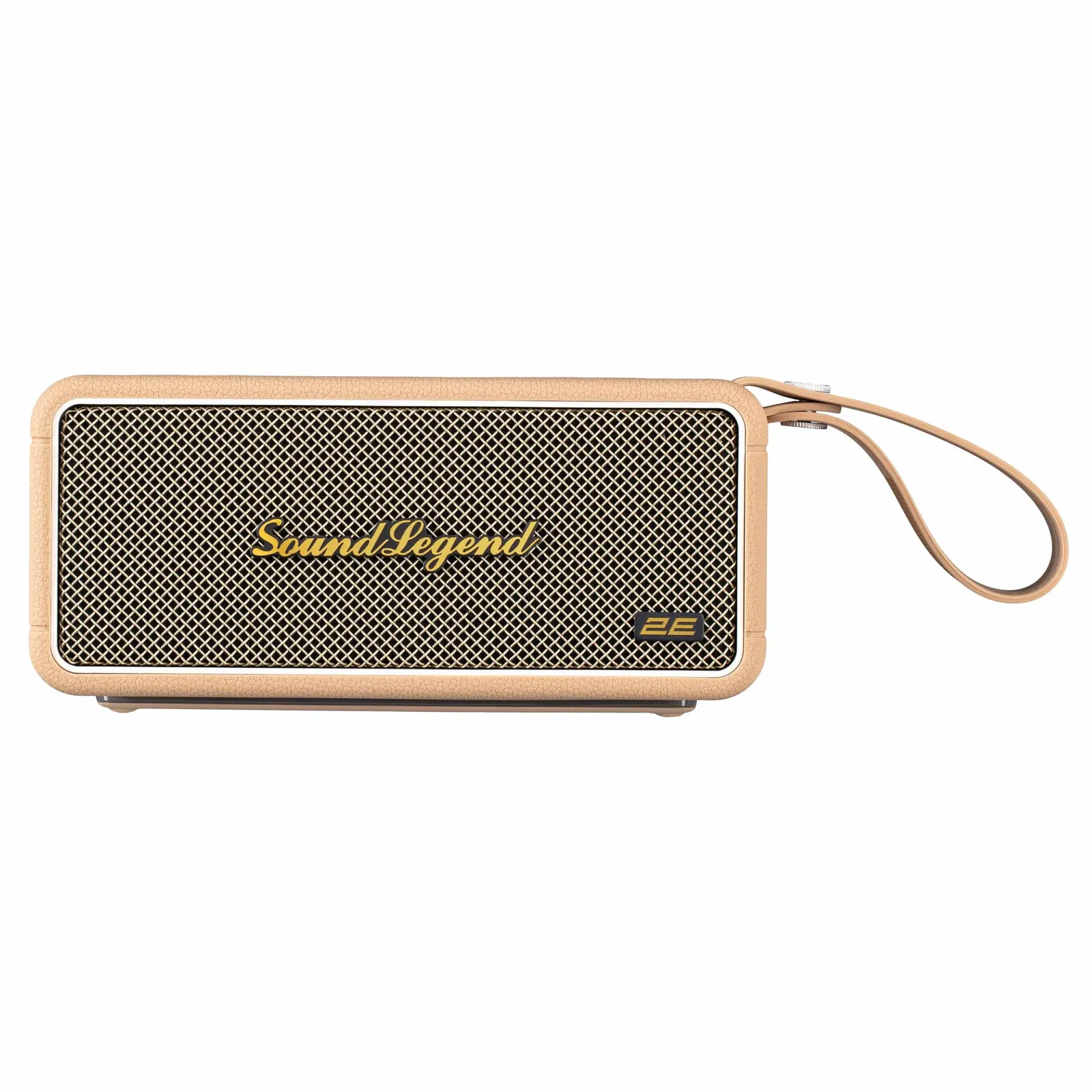 დინამიკი Portable Speaker 2E SoundLegend 80W, BT 5.3, TWS, FLAC, MP3, WAV, EQ, Power Bank, IPX6, RGB, Brown