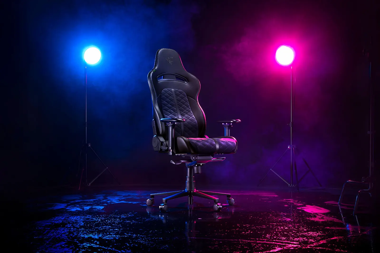 გეიმერული სავარძელი Razer Chair Enki PU Leather, 4D-Armrests, black