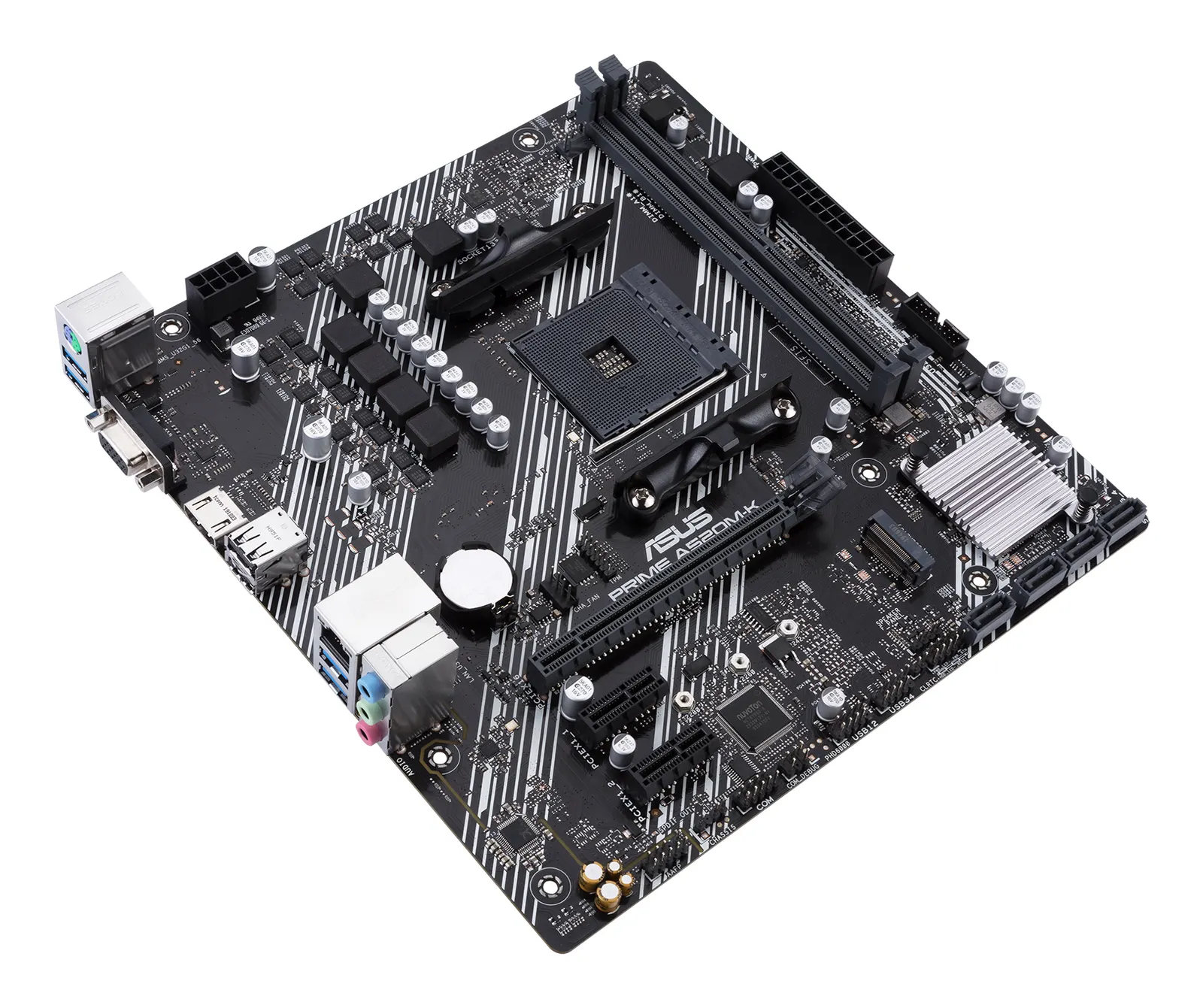 დედაპლატა ASUS Motherboard PRIME A520M-K sAM4 A520 2xDDR4 HDMI D-Sub mATX