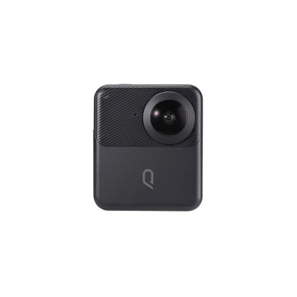 KanDao Q23G-02 QooCam 3, 62MP, 360 Action Camera Travel Combo, Black