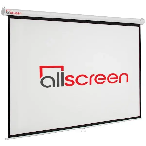 CWP-6363, ALLSCREEN MANUAL PROJECTION SCREEN 160X160CM HD FABRIC