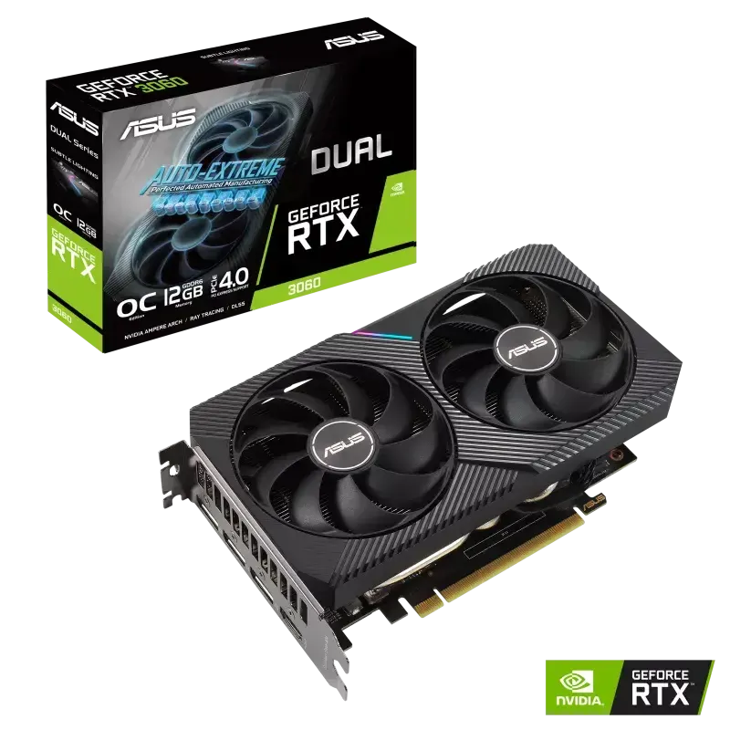 ASUS, Dual GeForce RTX 3060 V2 OC Edition