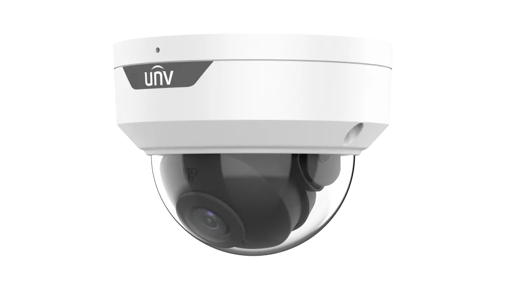 IP კამერა - 8მპ, 2.8მმ, Dome, IK10, Mic, SD, ANR, UMD, Uniview IPC328LE-ADF28K-H