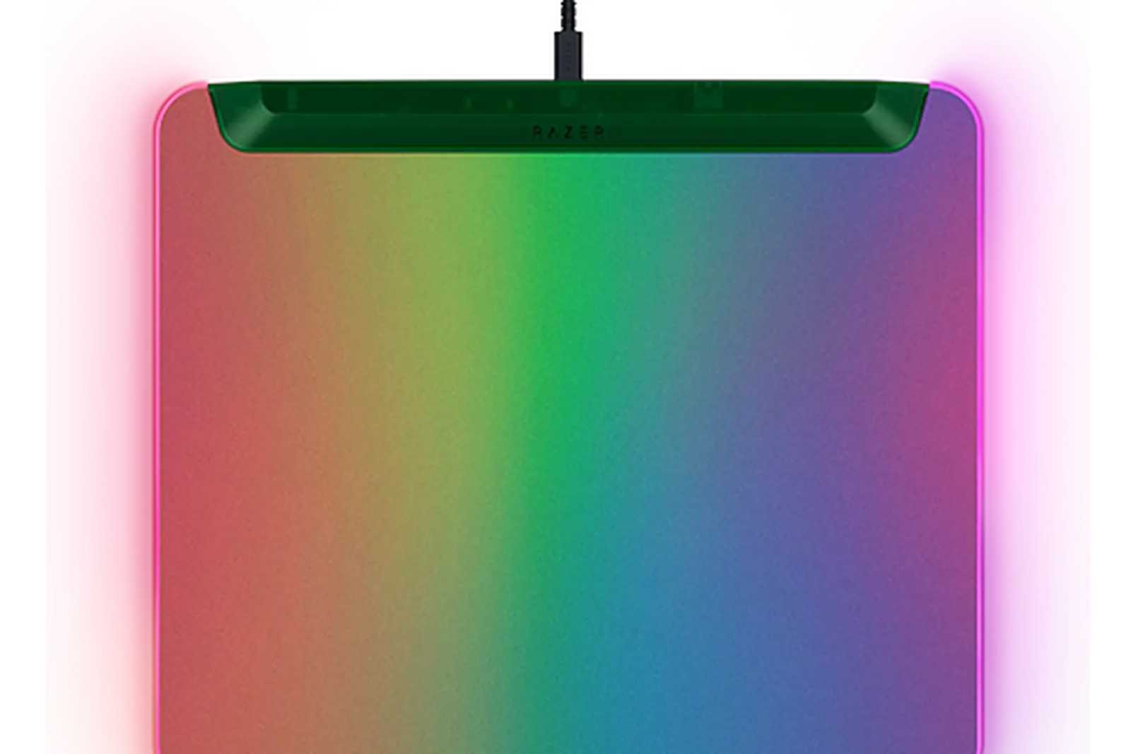 მაუს პადი Razer Mouse Pad Firefly V2 Pro, M (360x278x4.6mm), RGB, Phantom Green Ed