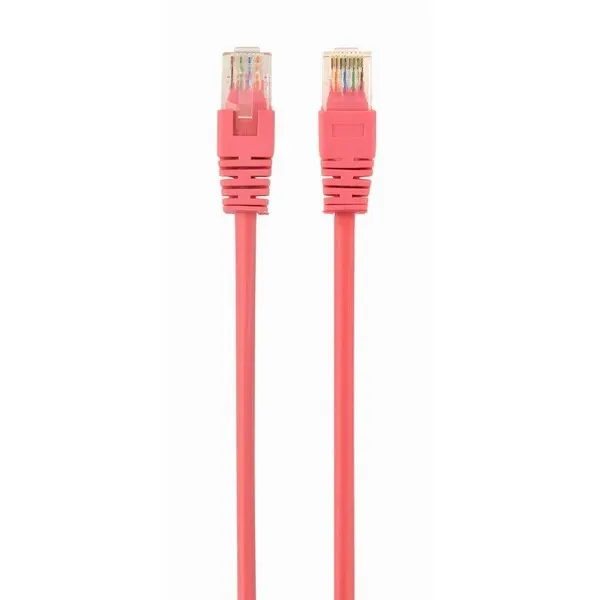 პაჩკორდი Gembird CAT5 UTP Patch Cord Pink 0.5M