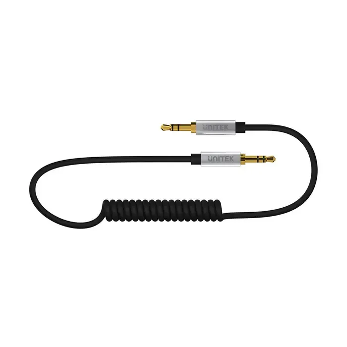 Y-C922ABK, UNITEK 1.5M, 3.5MM AUX Audio Cable - Male to Male