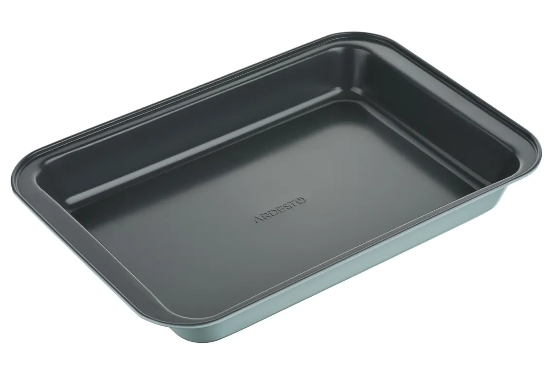 საცხობი ფორმა Ardesto Roaster pan Tasty baking, 37.5x25.5x5cm, carbon steel, rectangular, gray-blue