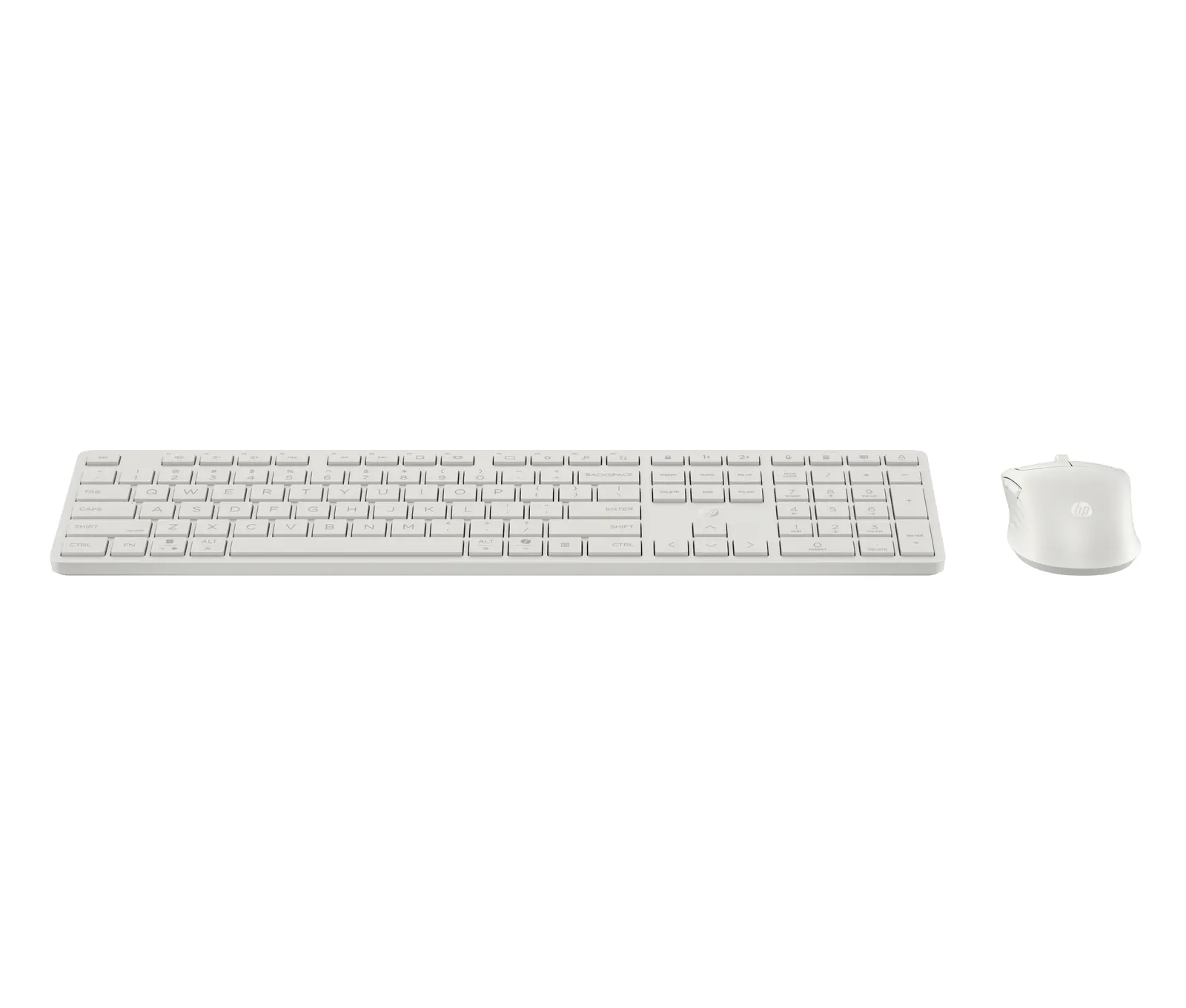 კლავიატურა-მაუსი HP 490C Wireless Combo White