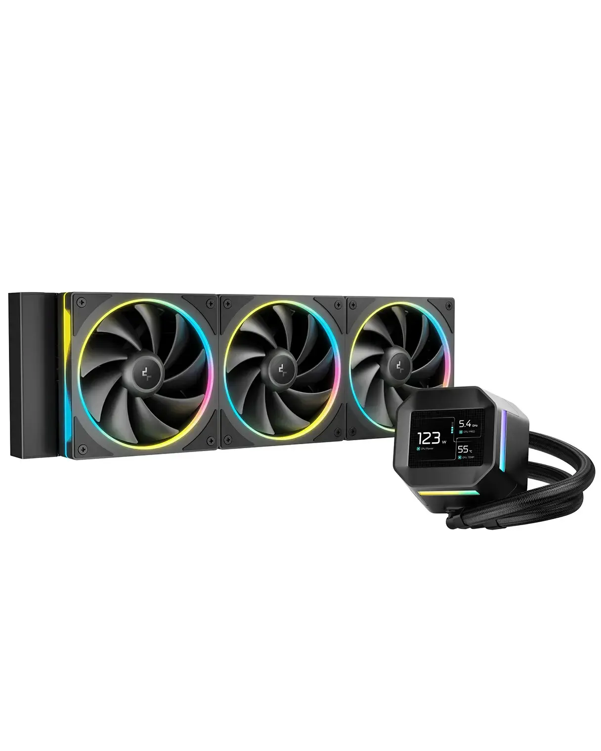ქულერი Deepcool, LM360, Cooler, Liquid Cooler, Black