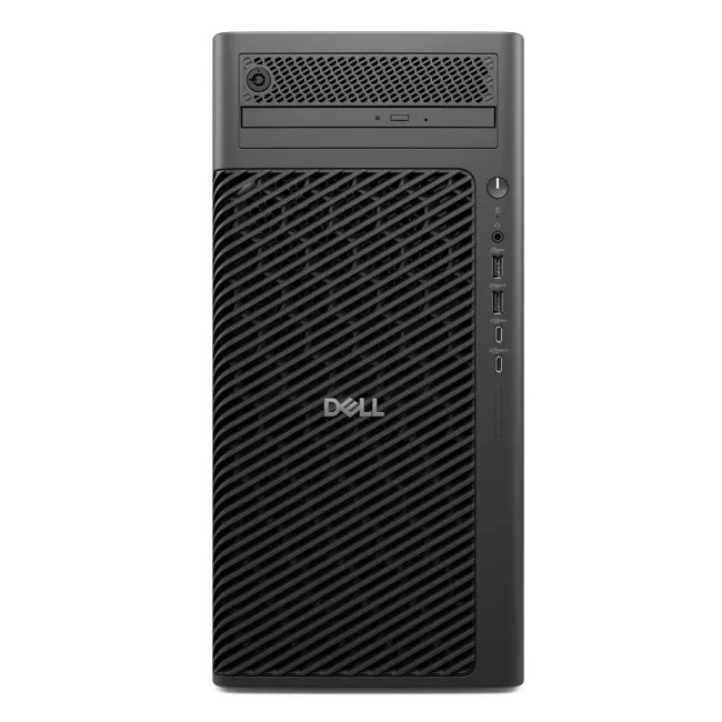 სამუშაო სადგური Dell Pro Max Tower T2 (FCT2250) /U9 285/32GB 2x16GB/RTX 2000 ADA 16 GB/512GB SSD/DVD+/-RW/Wi-FI 7+ BT 5.4/Kbd + Mouse/1500W/Ubuntu/3Y