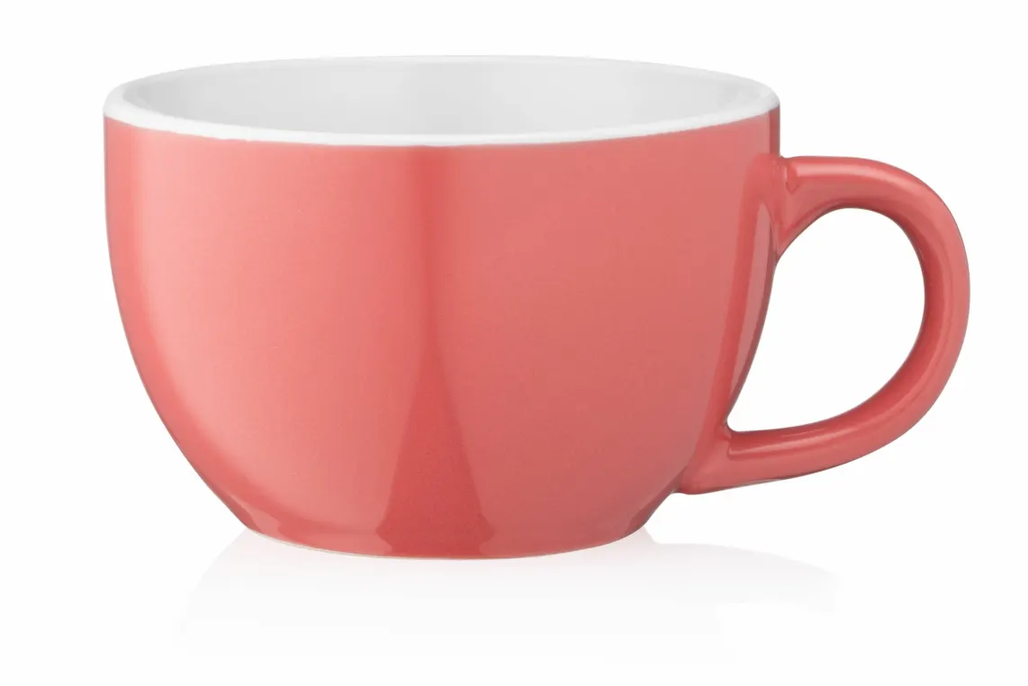კათხა Mug ARDESTO Merino, 480ml, ceramics, pink
