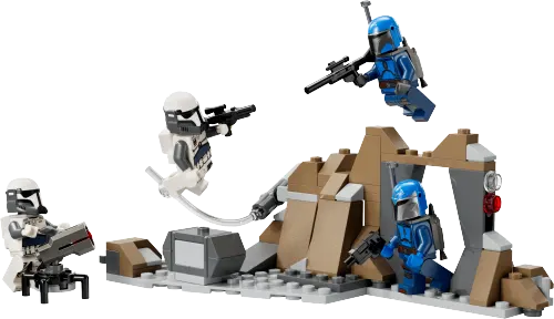 კონსტრუქტორი LEGO STAR WARS Ambush on Mandalore Battle Pack 75373