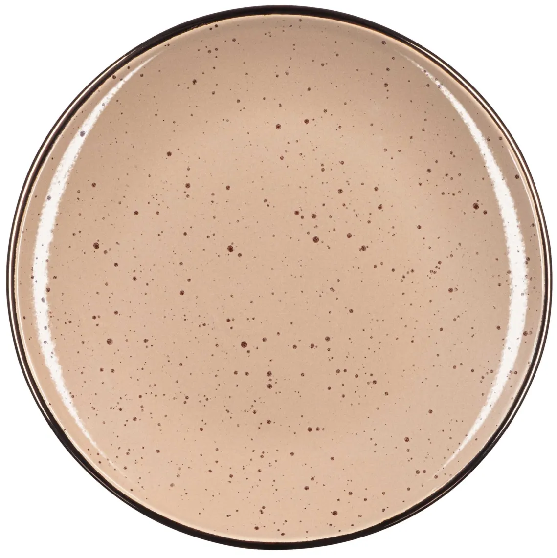 ARDESTO Dessert plate Emilia, 20cm, ceramic, brown