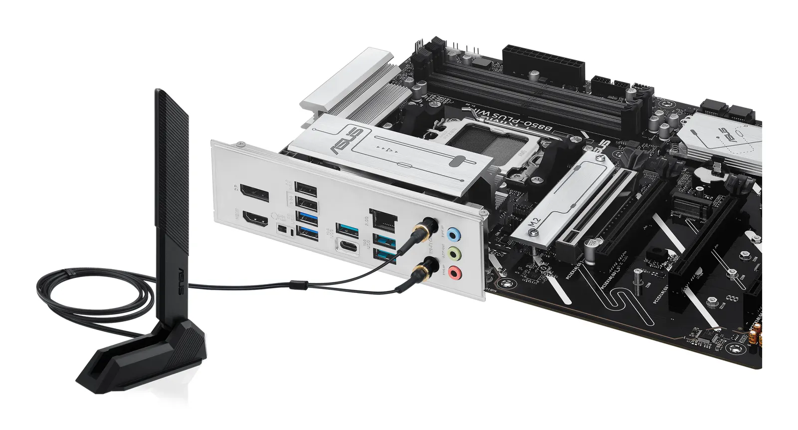დედაპლატა Motherboard ASUS PRIME B850-PLUS WIFI sAM5 B850 4xDDR5 M.2 HDMI DP Wi-Fi BT ATX