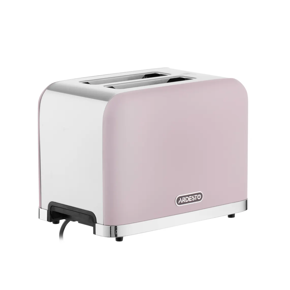 ARDESTO Toaster Lilac Dream, 800W, metal, 2 slots, purple+silver