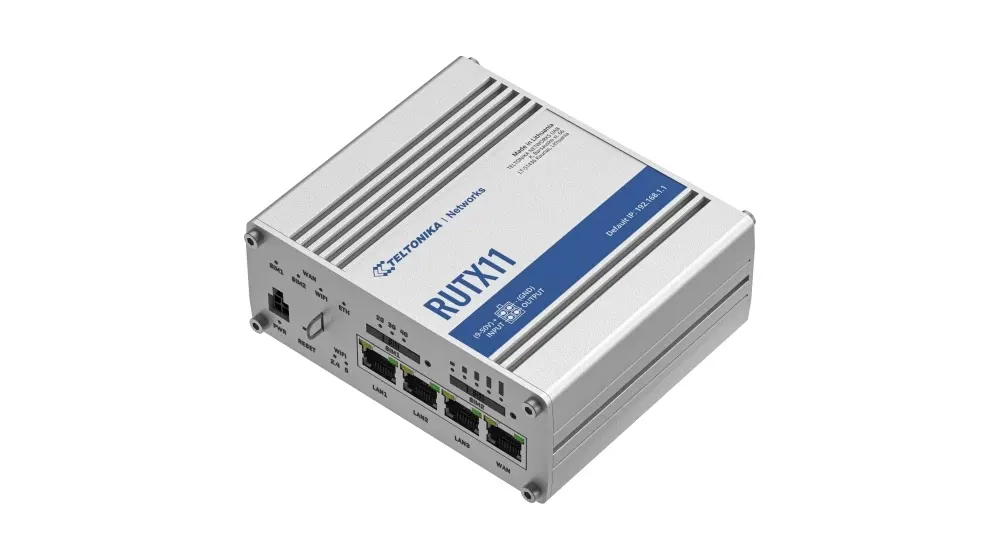 RUTX11 LTE Cat 6 Router, Teltonika