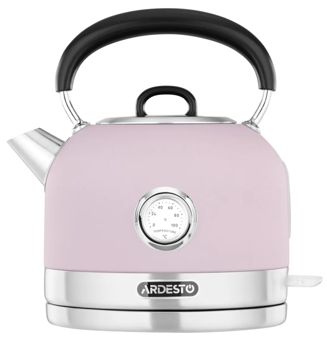 ელექტრო ჩაიდანი Ardesto electric kettle EKL-F500L, 1.7L, metal, matte, Otter, purple