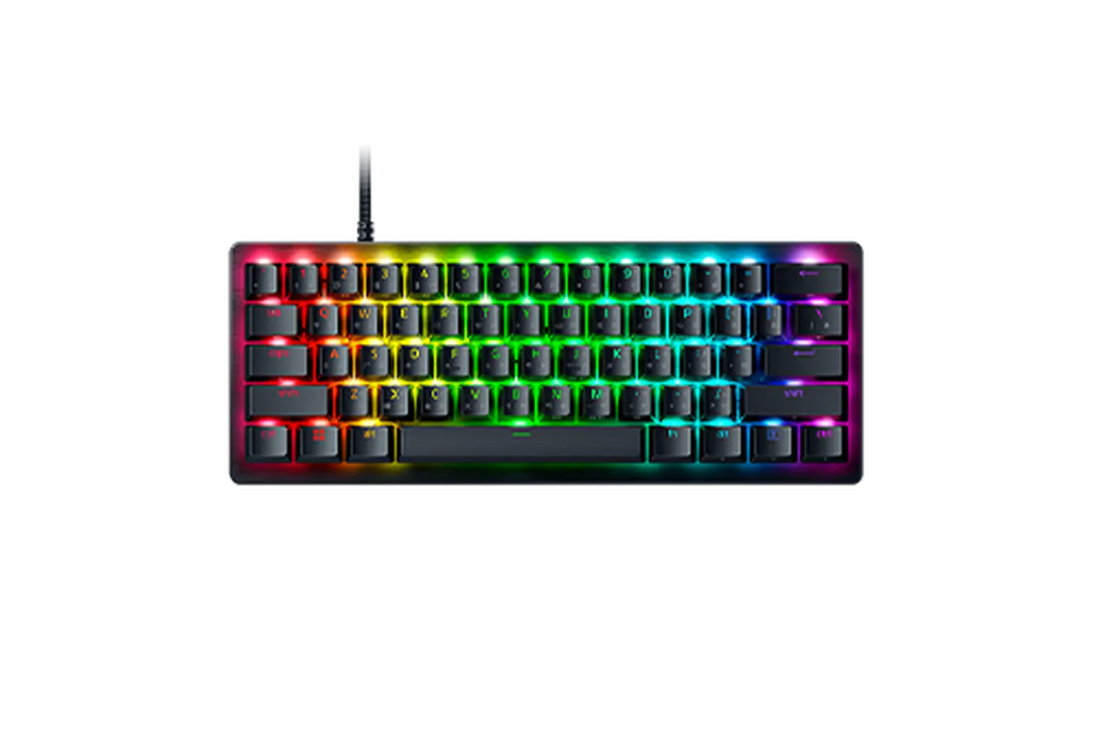 კლავიატურა Razer Keyboard Huntsman V3 Pro Mini RGB 61key Analog Optical Switches USB-A EN, black