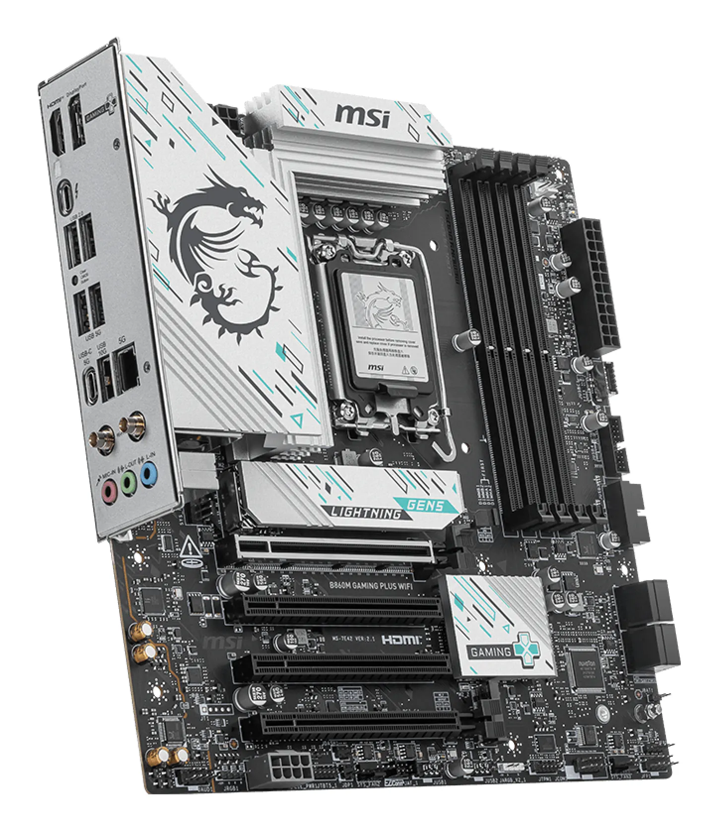 დედაპლატა MSI B860M GAMING PLUS WIFI LGA1851