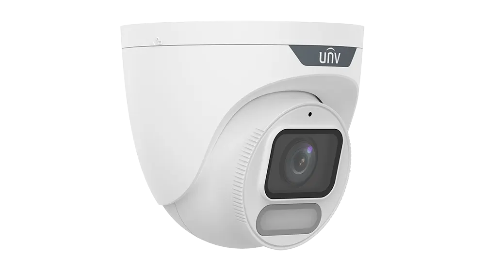 IP კამერა - 4მპ, 2.8მმ, Turret, UMD, Mic, SD,  ColorHunter, Wise-ISP, Uniview IPC3624LE-ADF28K-WP