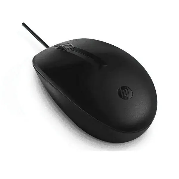 მაუსი HP 125 Black Wired