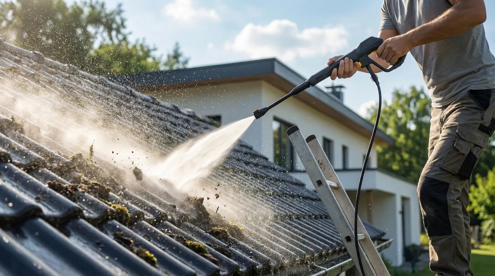 წნევით სარეცხი 2E High pressure washer 2E AquaClean 150plus 2000W 150bar 450l/h hose 8m patio brush 8.84 kg