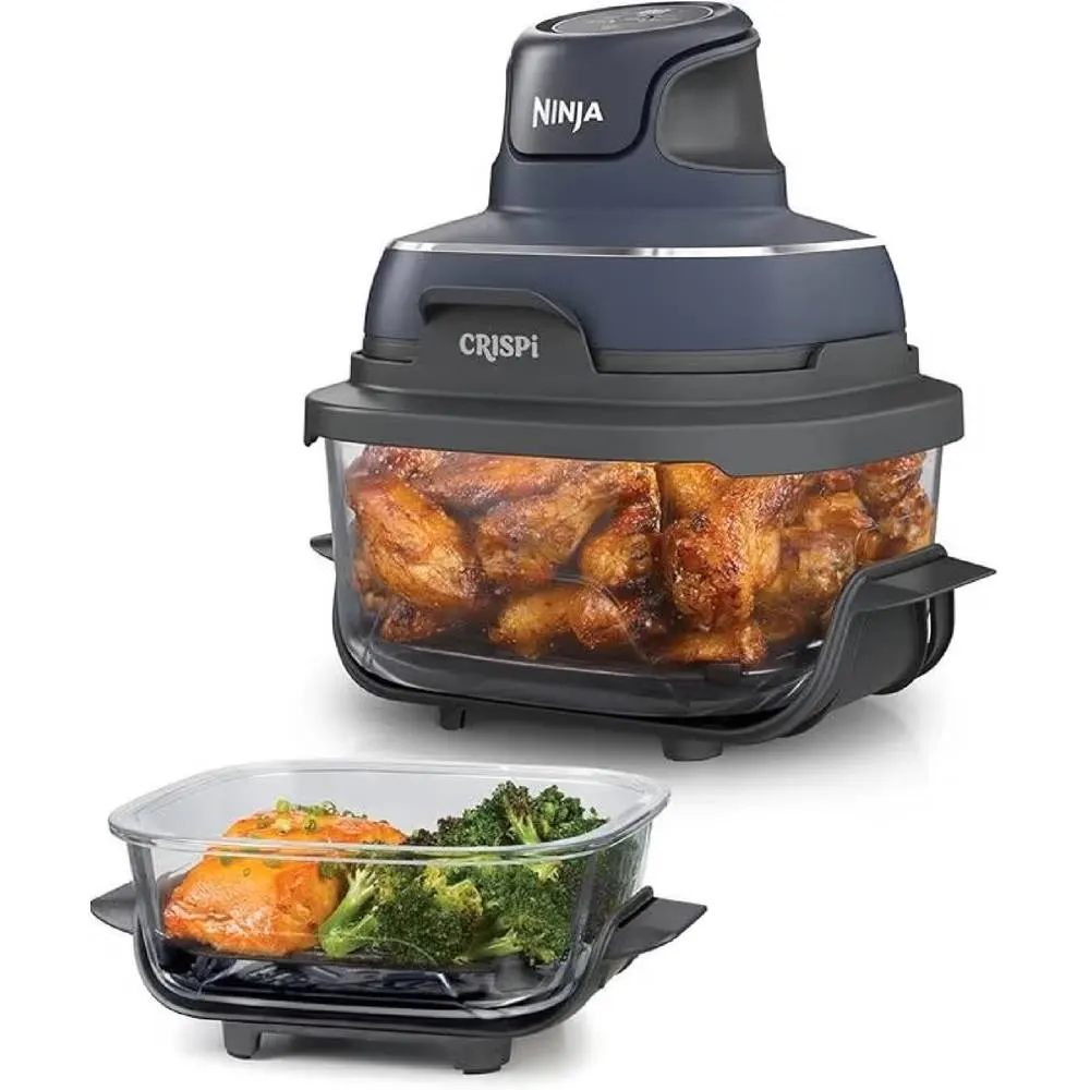 აეროგრილი Ninja FN101EUGY CRISPi, 1700W, 3.8L, Air Fryer, Grey