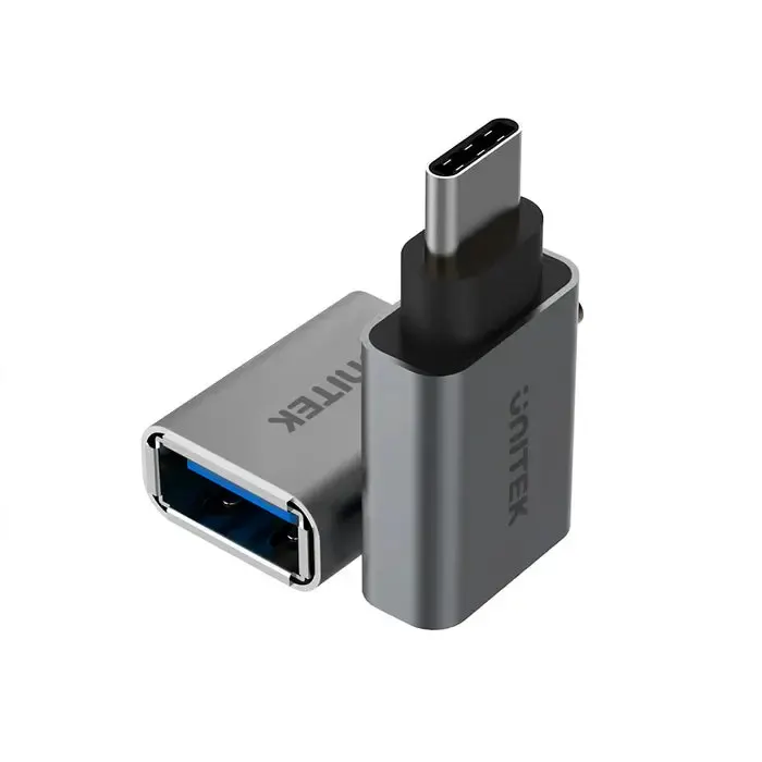 Y-A025CGY ,UNITEK, USB3.1 Type-C to USB-A Adapter OTG