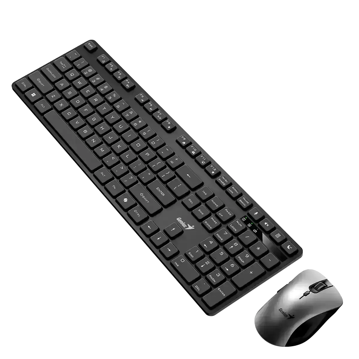 კლავიატურა Genius, KM-8216S, Keyboard + Mouse (Combo) AI Copilot Key Black